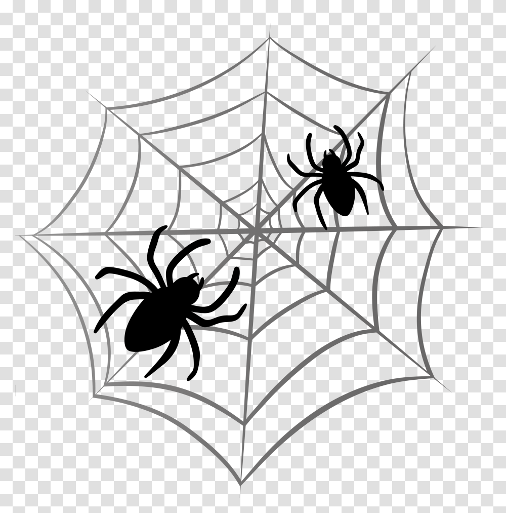 Halloween Spider Web, Silhouette, Stencil, Cross Transparent Png