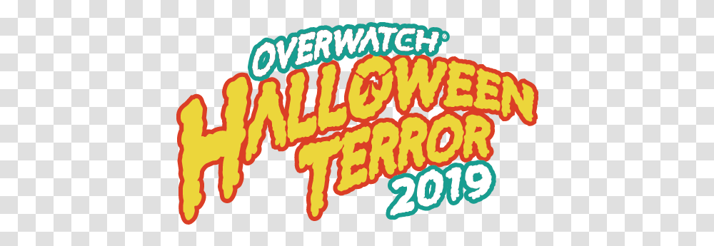Halloween Terror Overwatch Halloween Terror Overwatch, Text, Word, Leisure Activities, Alphabet Transparent Png