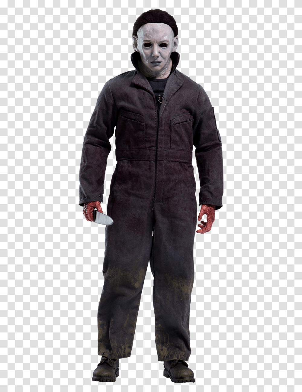 Halloween The Curse Of Michael Myers Figure, Pants, Overcoat, Person Transparent Png