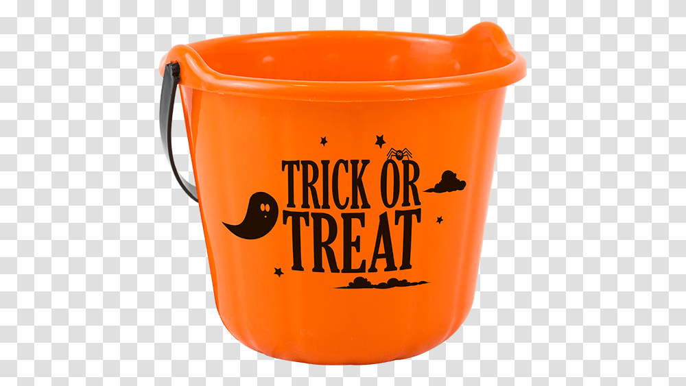 Halloween Trick Or Treat Bucket Halloween Trick Or Treat Basket Transparent Png