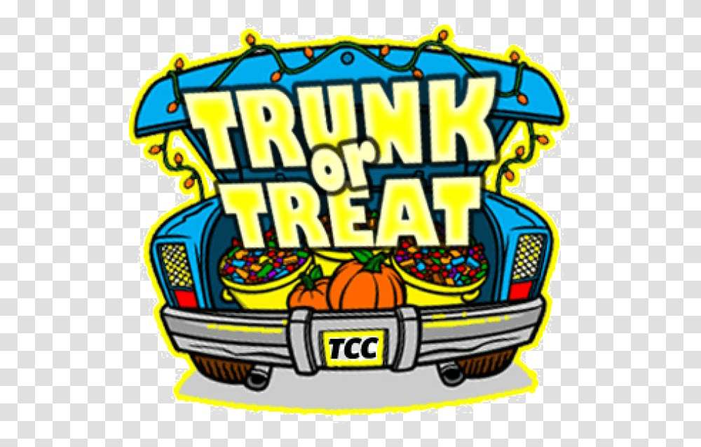 Halloween Trick Or Treat Image Halloween Trunk Or Treat, Arcade Game Machine, Pac Man, Carnival, Crowd Transparent Png