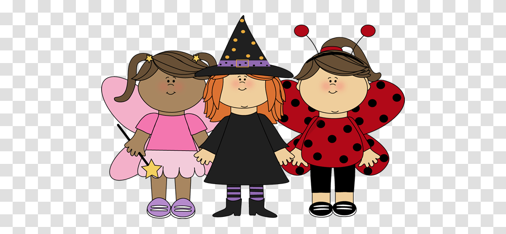 Halloween Trick Or Treaters Clipart, Apparel, Person, Human Transparent Png