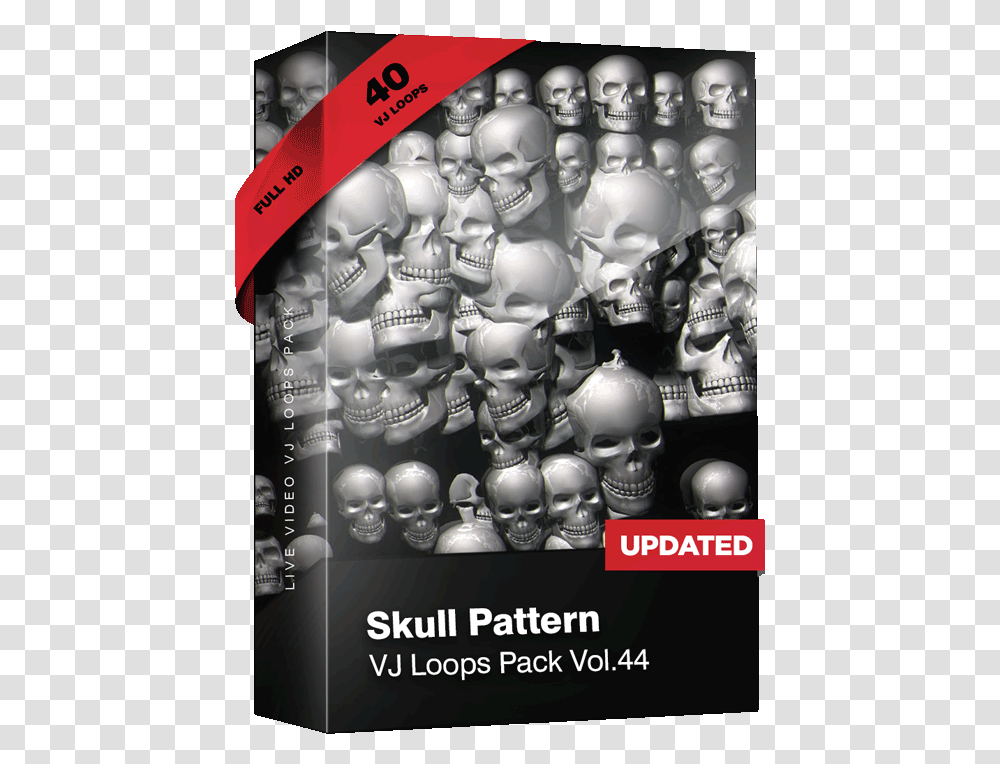 Halloween Vj Loops Pack Vol44 - Skull Patterns Flyer, Poster, Advertisement, Helmet, Clothing Transparent Png