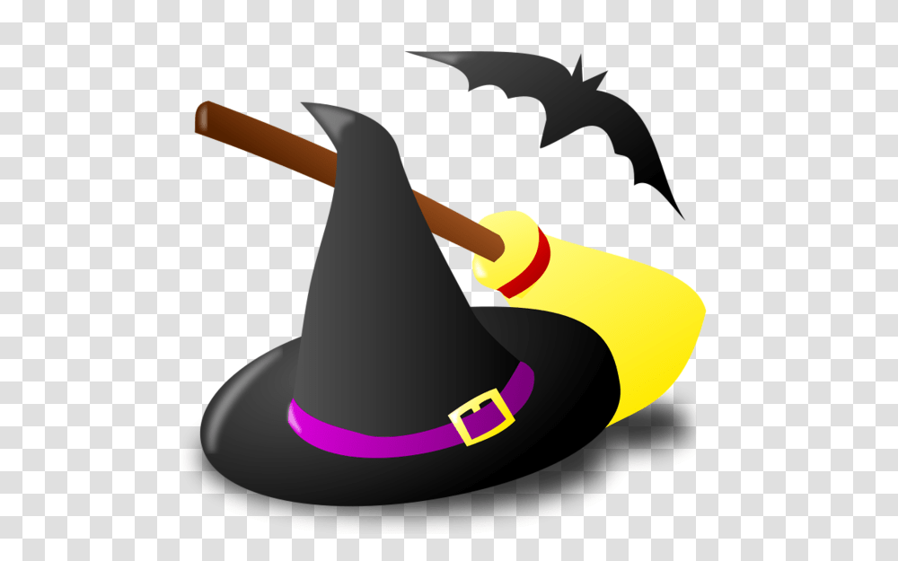 Halloween Witch Hat Broom Clip Art, Apparel, Axe, Tool Transparent Png