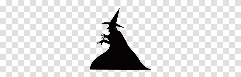 Halloween Witch Silhouette Image, Flare, Light, Lighting, Laser Transparent Png