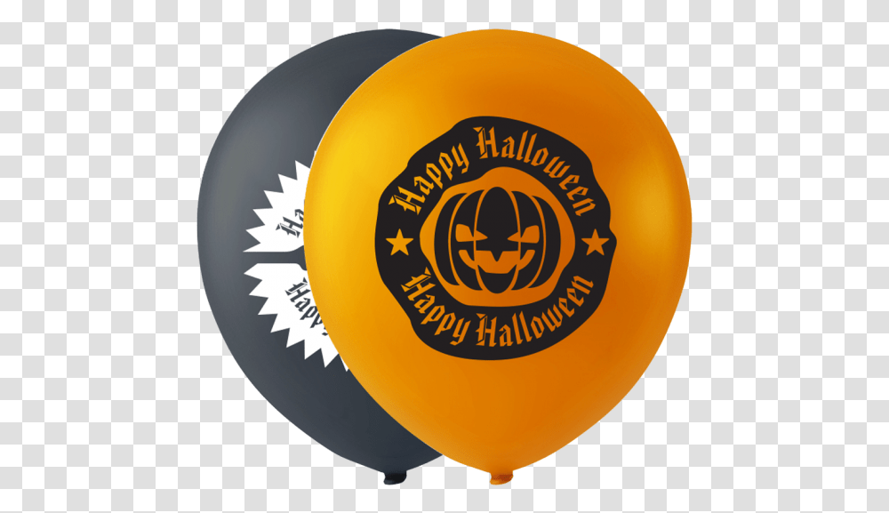 Halloweenballoons With Print 10 Halloween Transparent Png