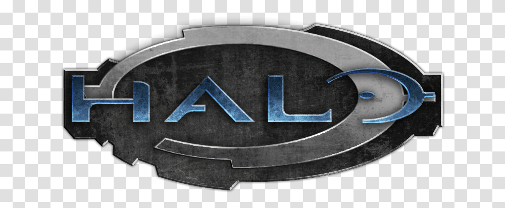 Halo 1 Logo Halo, Trademark, Emblem, Buckle Transparent Png