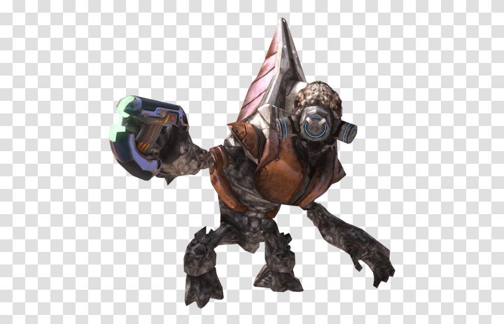 Halo 3 Odst Grunt Image Halo 3 Grunt Minor, Helmet, Person, Alien, Costume Transparent Png