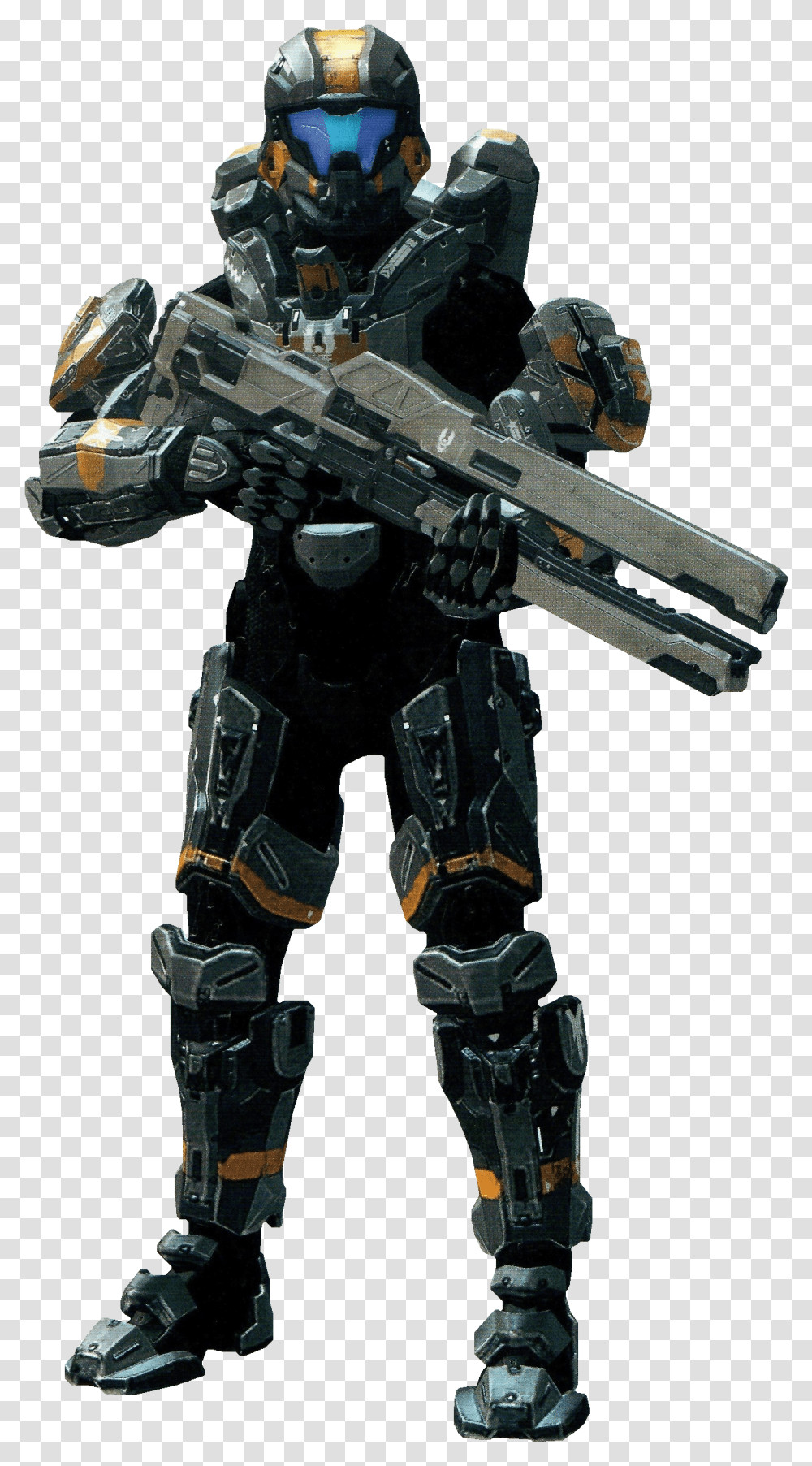 Halo 4 Campaign Spartan, Gun, Weapon, Weaponry, Robot Transparent Png