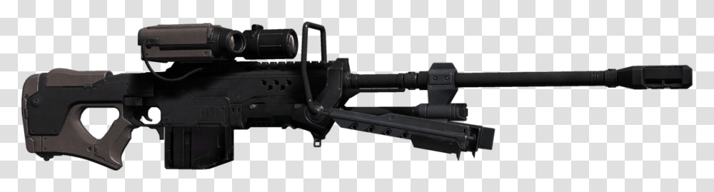 Halo 4 Halo Sniper Rifle, Gun, Weapon, Weaponry, Machine Transparent Png