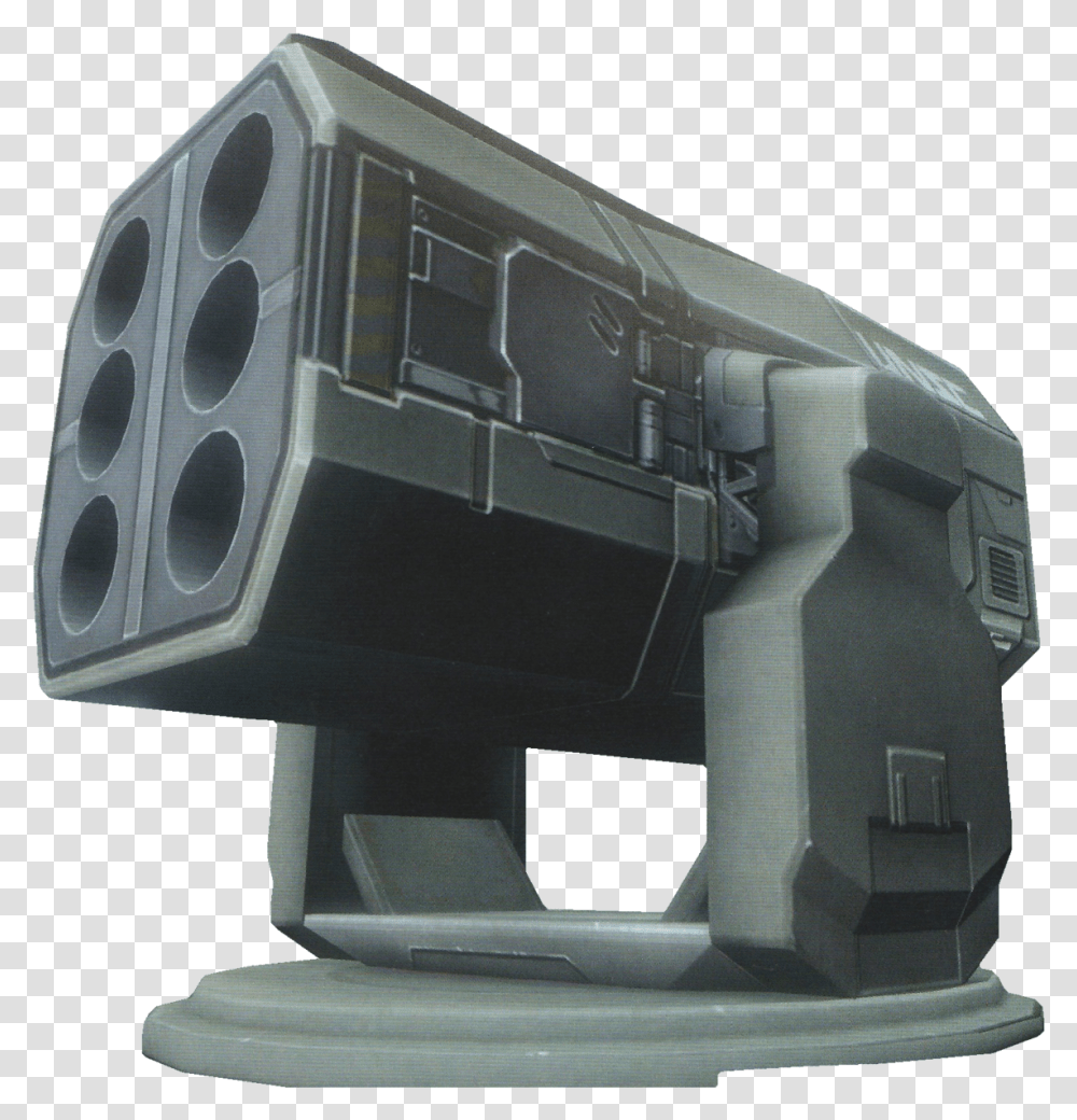 Halo 4 Missile Battery, Projector, Train, Vehicle, Transportation Transparent Png