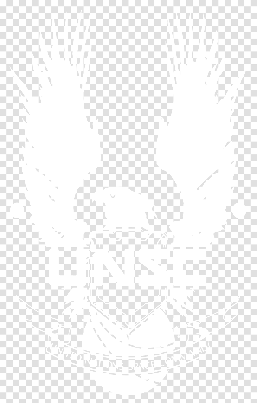 Halo 4 Review Hub United Nations Space Command Logo, Poster, Stencil, Person, Symbol Transparent Png