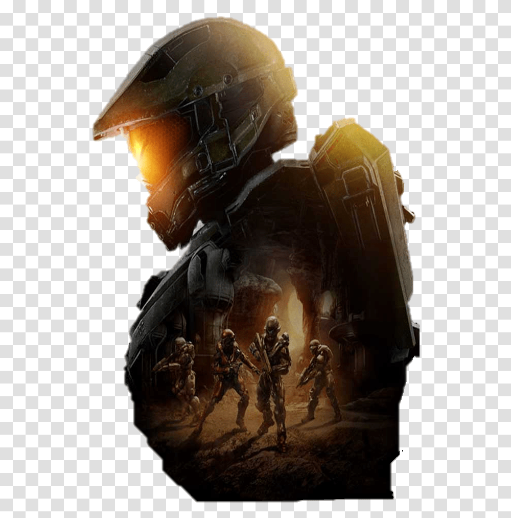 Halo 5 Guardians, Helmet, Apparel, Person Transparent Png