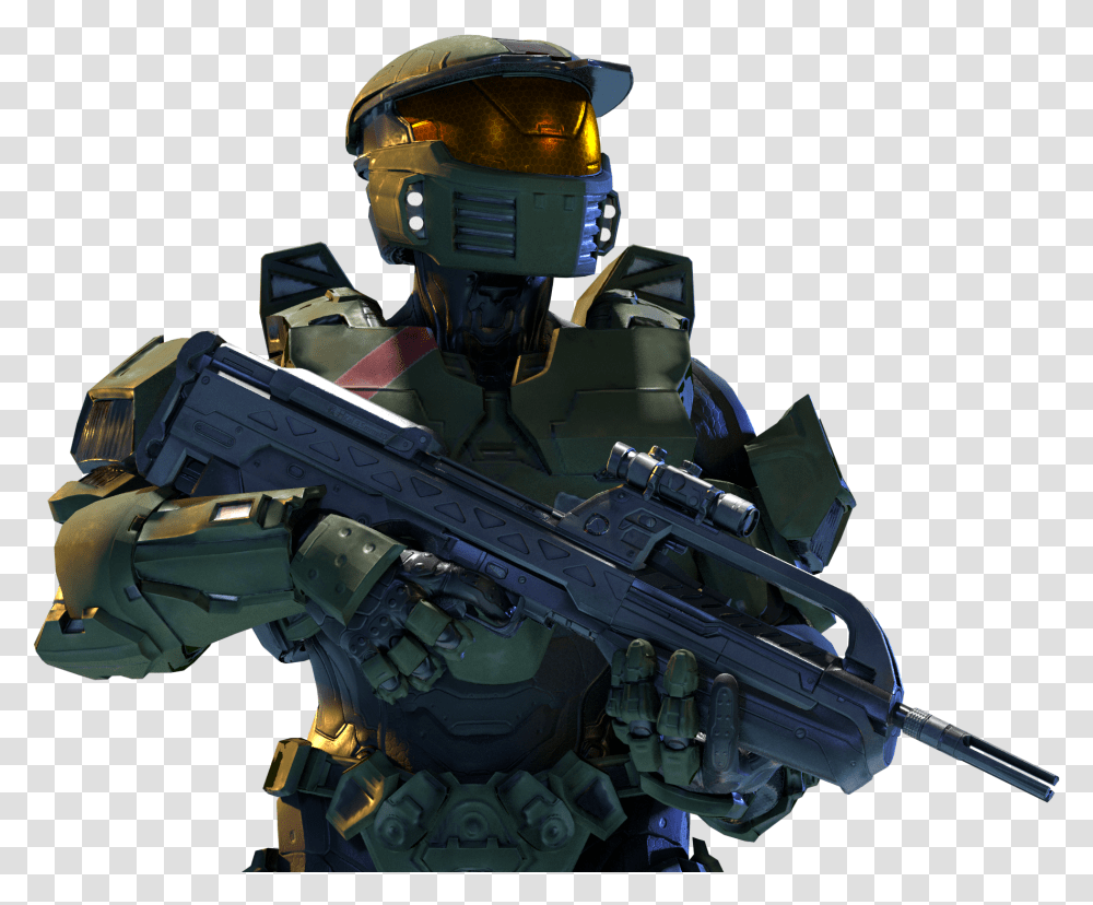 Halo 5 Mk 4 Halo Wars 2 Master Chief, Gun, Weapon, Weaponry, Helmet Transparent Png