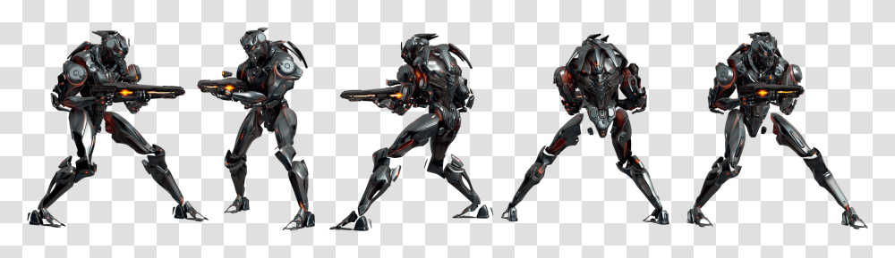 Halo 5 Promethean Soldier Officer, Robot, Outdoors, Nature, Person Transparent Png