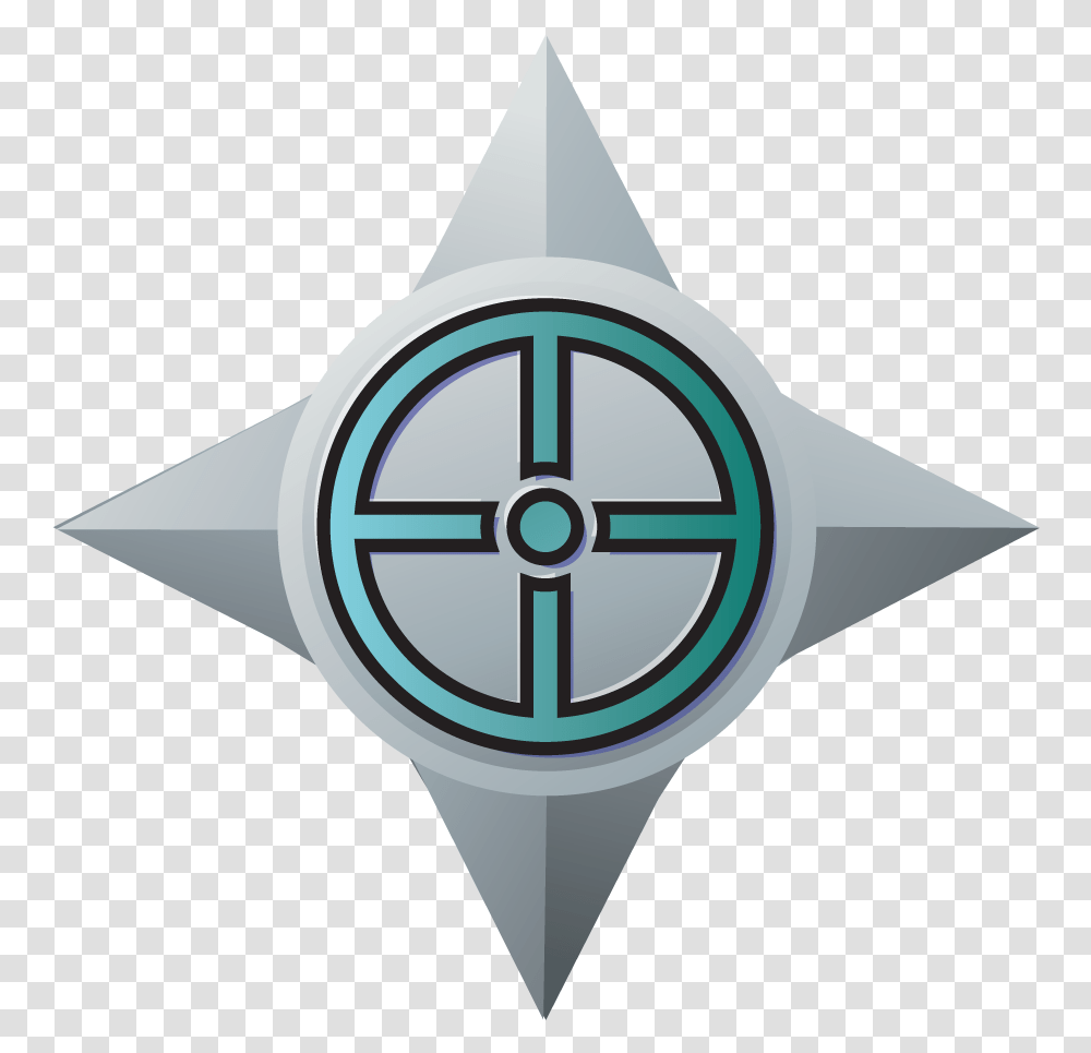 Halo Alpha Halo 3 Sniper Spree Medal, Compass, Star Symbol, Compass Math Transparent Png