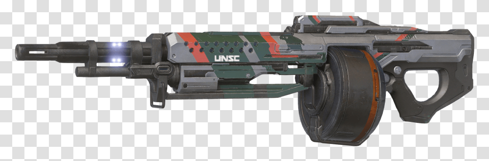 Halo Alpha Halo 4 Drum Gun, Weapon, Weaponry, Vehicle, Transportation Transparent Png