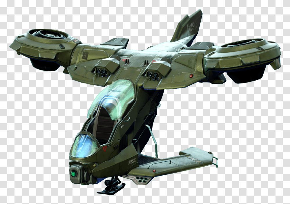Halo Alpha Halo Wars 2 Hornet, Helicopter, Aircraft, Vehicle, Transportation Transparent Png