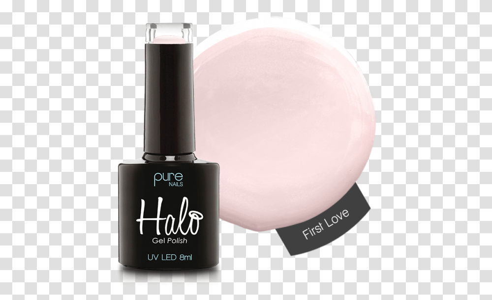 Halo Candy Hearts Collection First Love 8ml Halo Hologram Gel Polish, Cosmetics, Bottle, Lipstick, Perfume Transparent Png