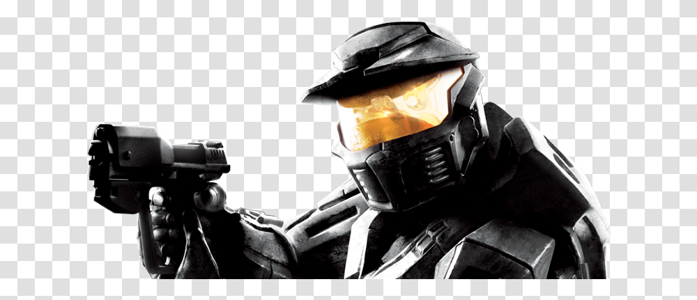 Halo Ce Anniversary Master Chief, Helmet, Apparel, Person Transparent Png