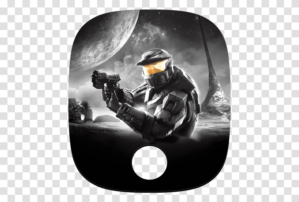 Halo Combat Evolved Anniversary Poster, Helmet, Apparel, Person Transparent Png