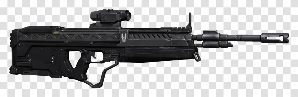 Halo Dmr, Gun, Weapon, Weaponry, Rifle Transparent Png