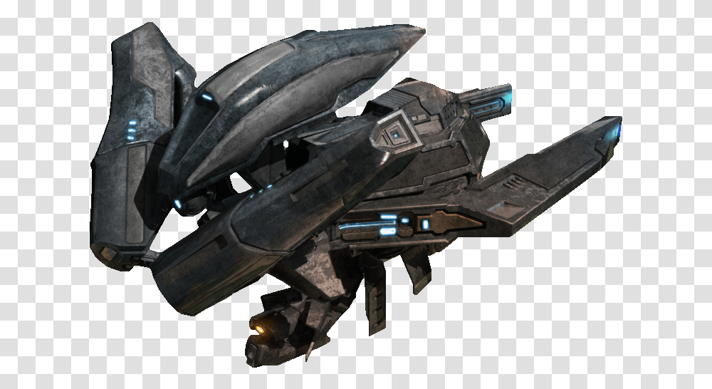 Halo Forerunner Drones, Gun, Weapon, Weaponry, Spaceship Transparent Png