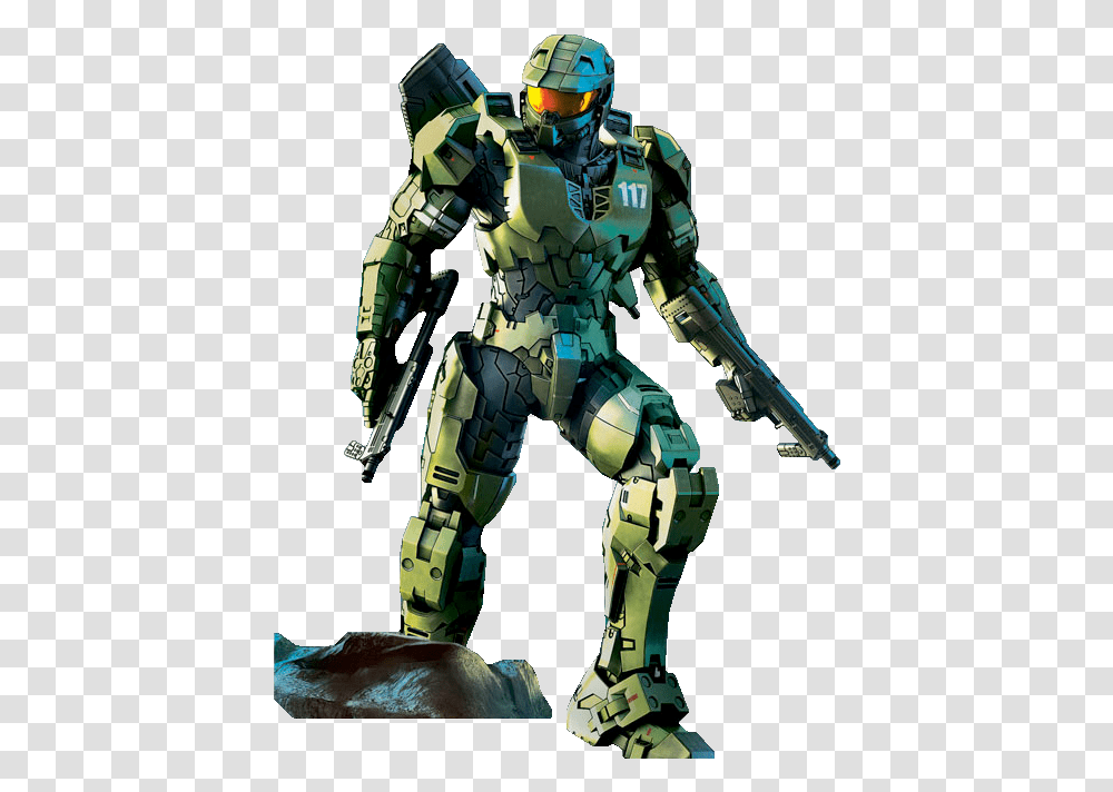 Halo Legends The Package Master Chief, Helmet, Apparel, Person Transparent Png