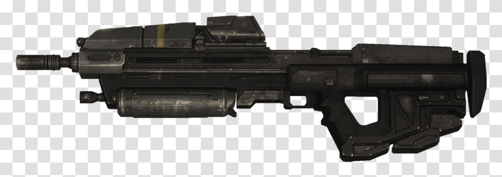Halo Ma40 Assault Rifle, Gun, Weapon, Weaponry, Armory Transparent Png