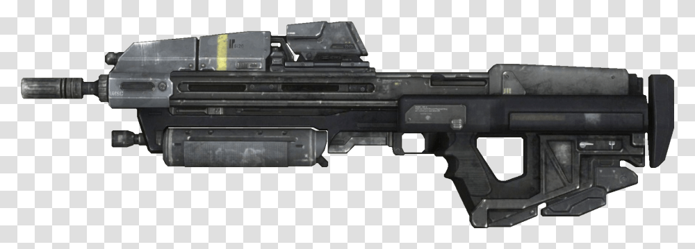 Halo Ma40 Assault Rifle, Gun, Weapon, Weaponry, Machine Gun Transparent Png