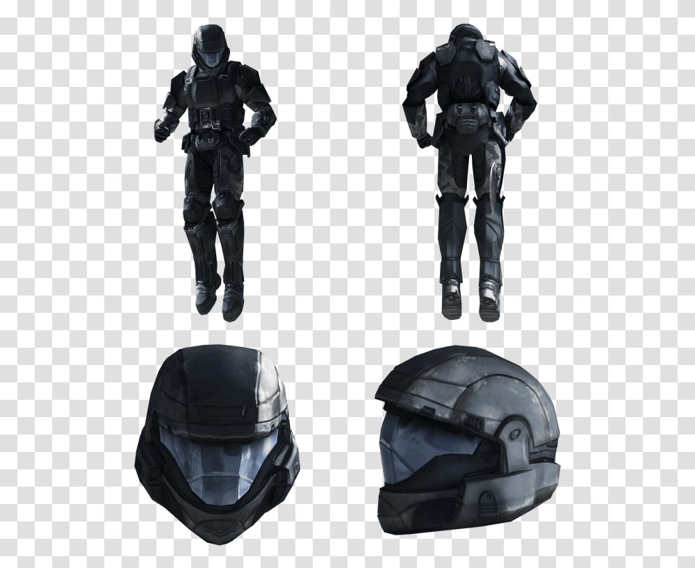 Halo Odst Battel Armor, Helmet, Apparel, Person Transparent Png