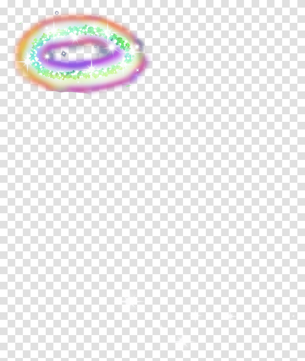 Halo Rainbow Lucky Charm Sticker By Rash Rat Circle, Light Transparent Png