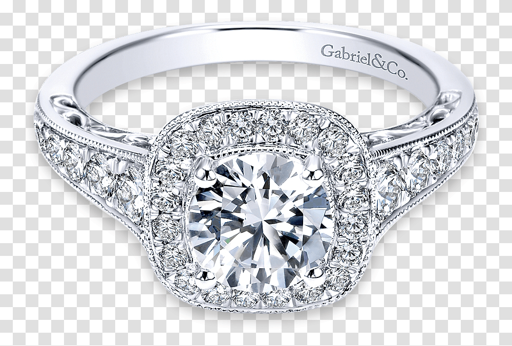 Halo Ring, Diamond, Gemstone, Jewelry, Accessories Transparent Png