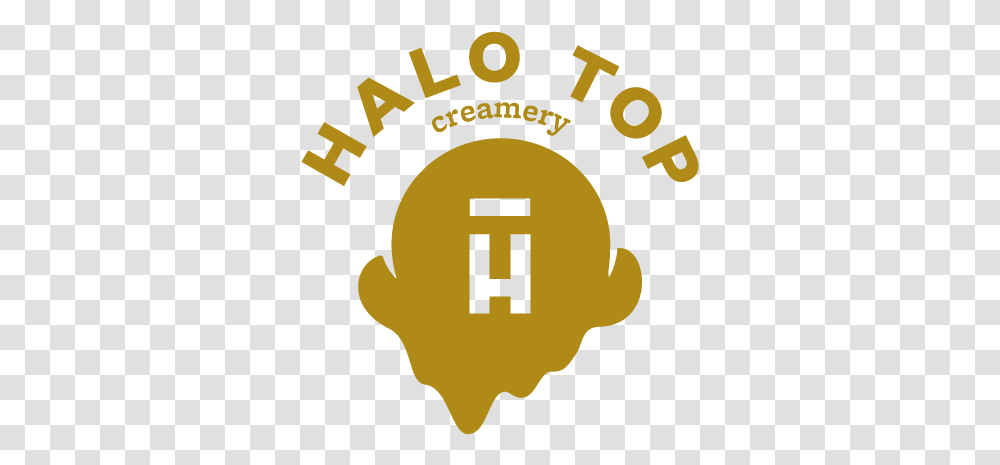 Halo Top Ice Cream Emblem, Poster, Advertisement, Logo Transparent Png