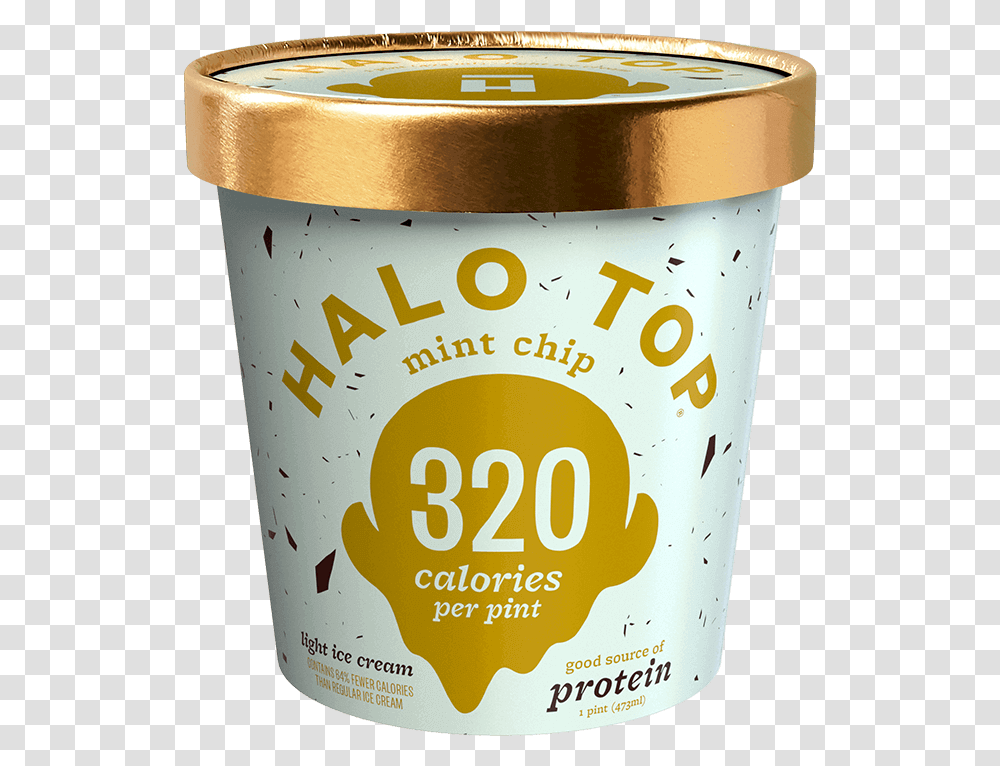 Halo Top Mint Chocolate Chip, Food, Milk, Beverage, Dessert Transparent Png