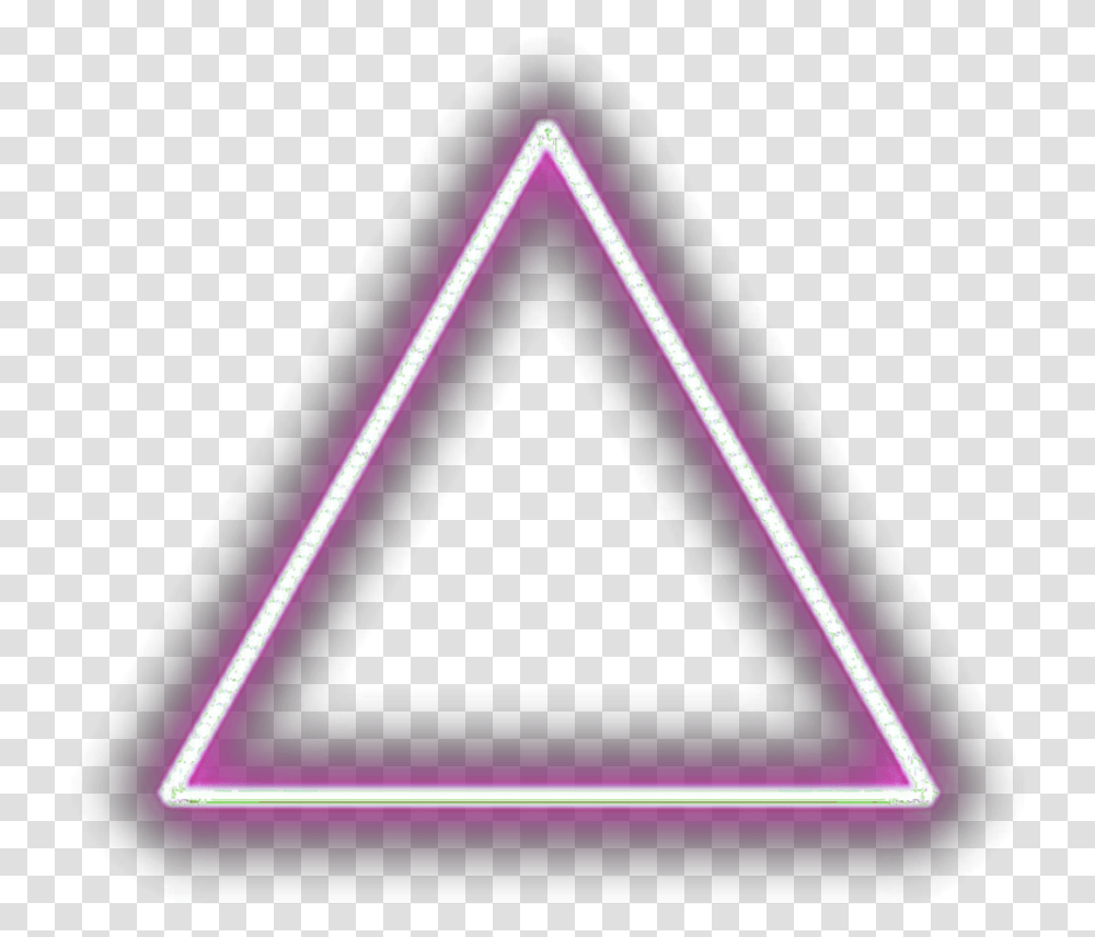 Halo Triangle Line Light Background, Mobile Phone, Electronics, Cell Phone, Neon Transparent Png