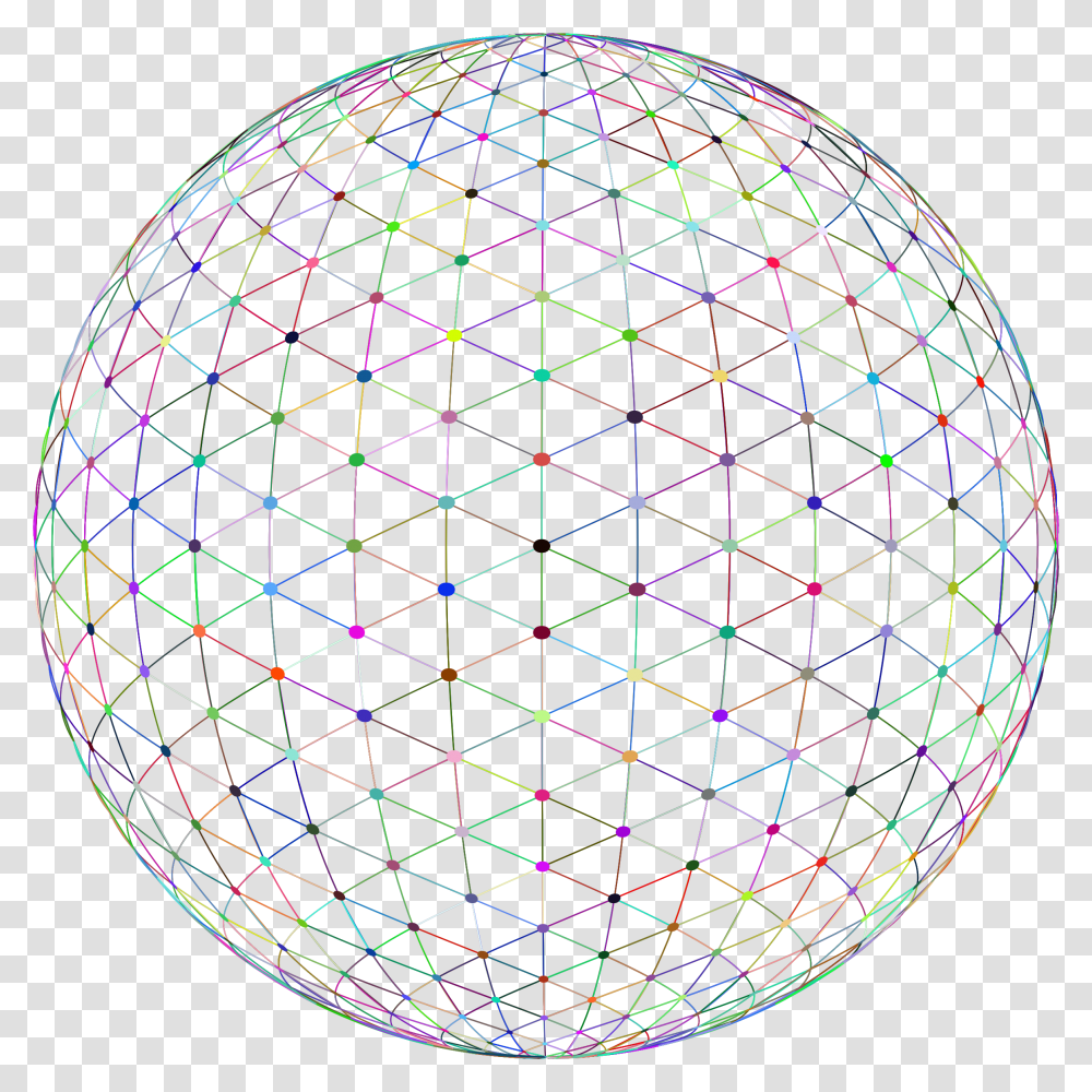 Halo Vector Open Mesh Sphere, Solar Panels, Electrical Device, Triangle Transparent Png