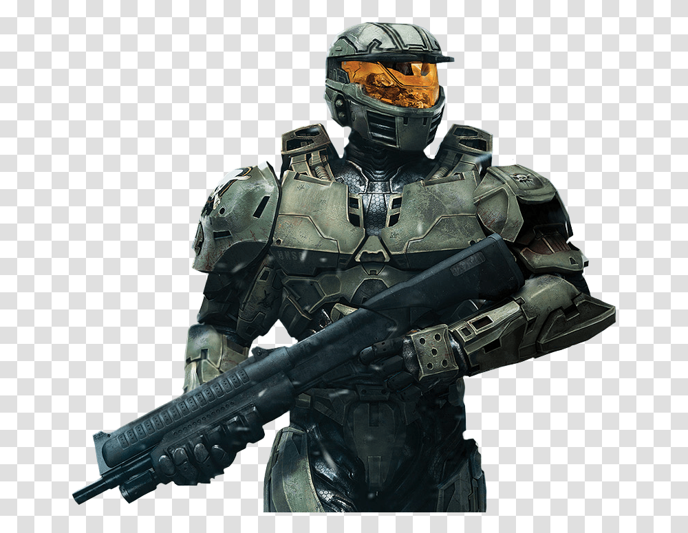 Halo Wars Spartan, Helmet, Apparel, Gun Transparent Png