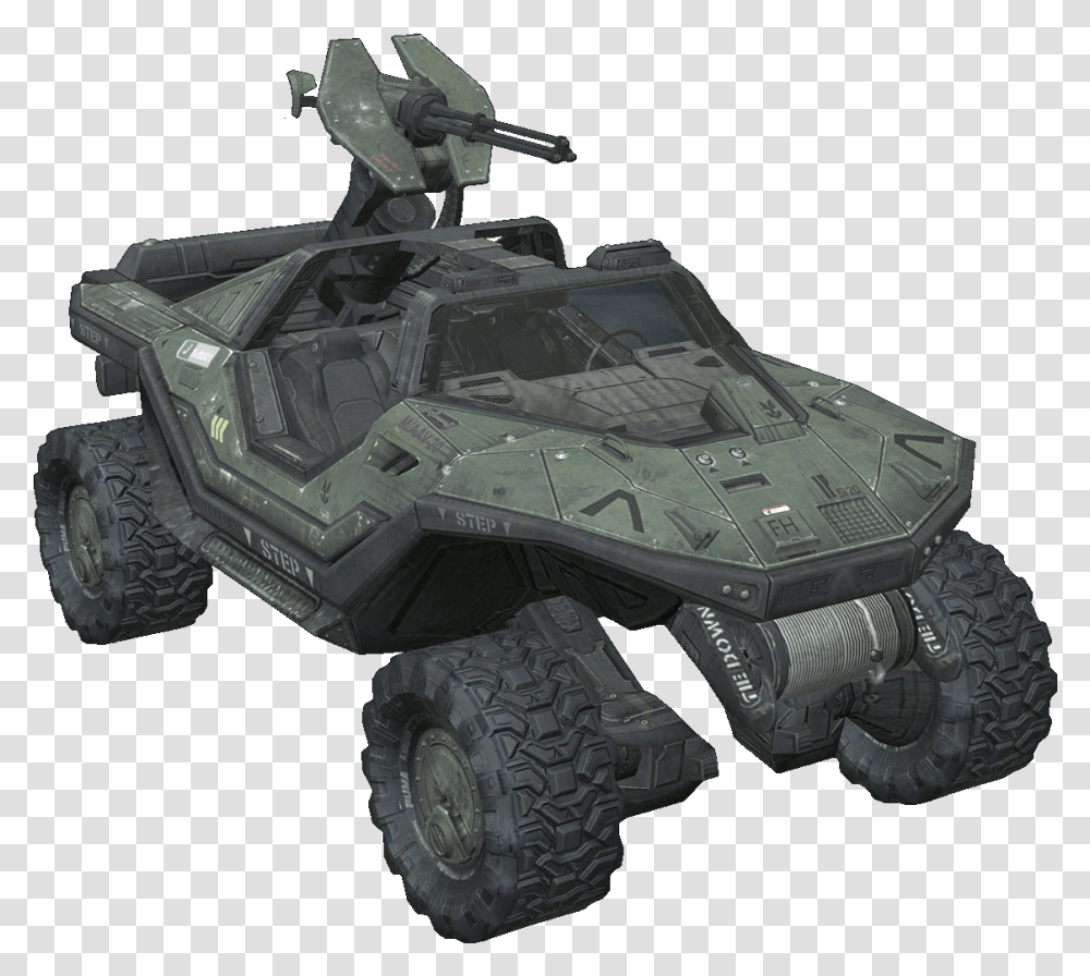 Halo Warthog, Tank, Army, Vehicle, Armored Transparent Png