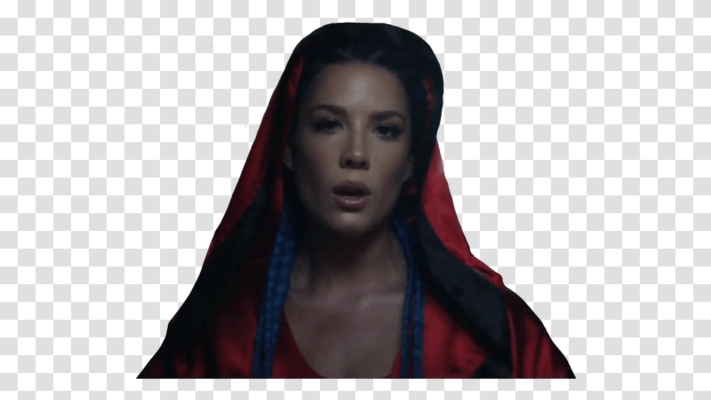 Halsey Hfk Hopelessfountainkingdom Strangers Music Hals, Face, Person, Female Transparent Png