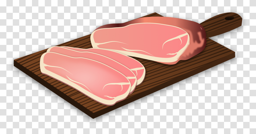 Ham Clipart, Pork, Food, Sliced Transparent Png