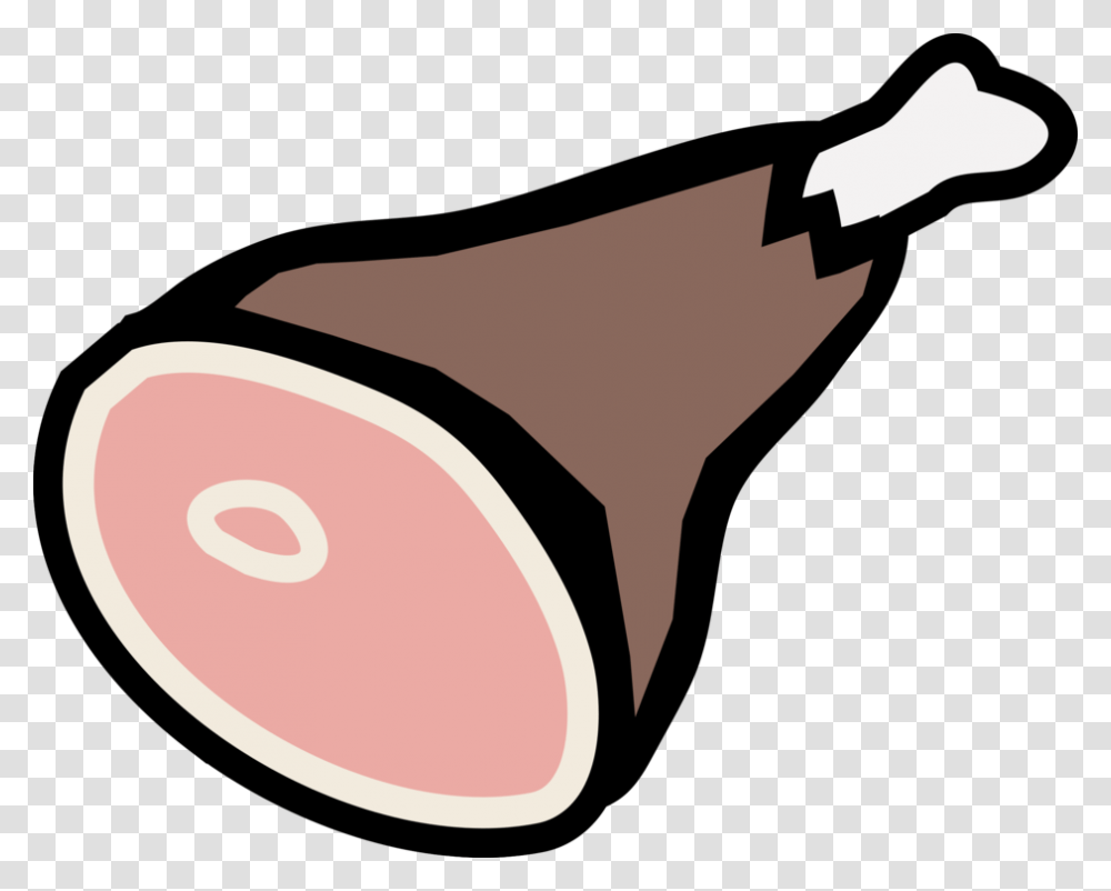 Ham Domestic Pig Prosciutto Pork Meat, Food, Mammal, Animal Transparent Png
