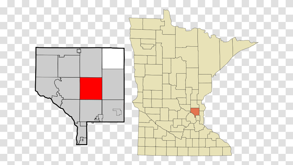 Ham Lake Minnesota County Mn, Plot, Map, Diagram, Atlas Transparent Png