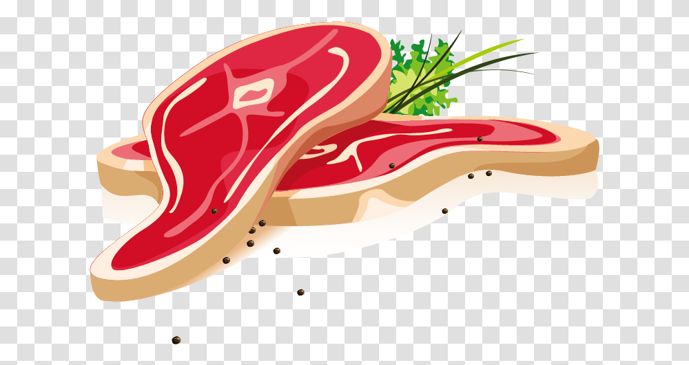 Ham Meat Beef Fresh Meat Clipart, Food, Plant, Pork, Vegetable Transparent Png