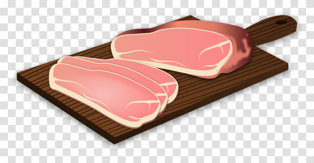 Ham, Pork, Food, Sliced Transparent Png