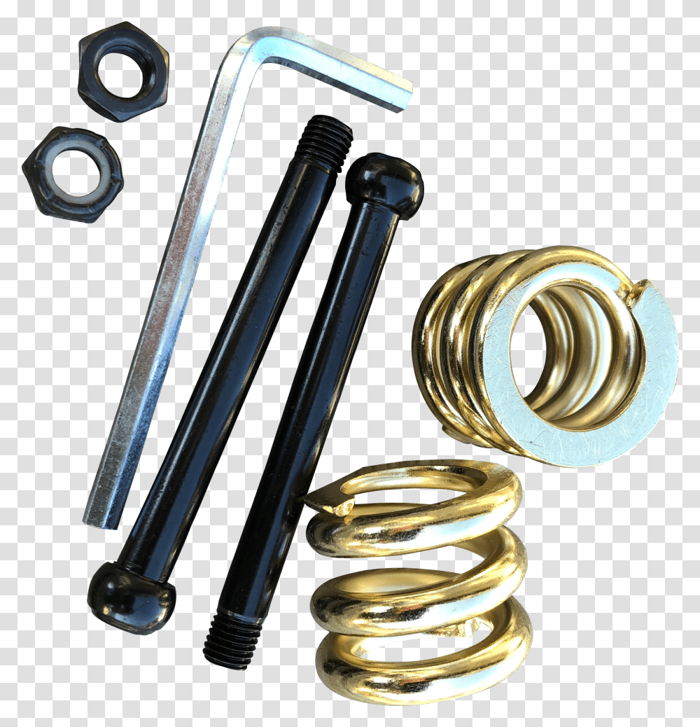 Hamboards Hst Gold Springs And Tool, Coil, Spiral, Screw, Machine Transparent Png