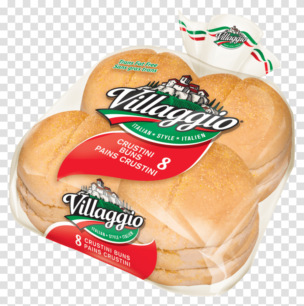 Hamburger Bun Crustini Buns, Bread, Food, Bread Loaf, French Loaf Transparent Png