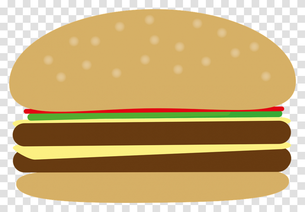 Hamburger Bun Vector, Food, Meal, Cushion, Lunch Transparent Png