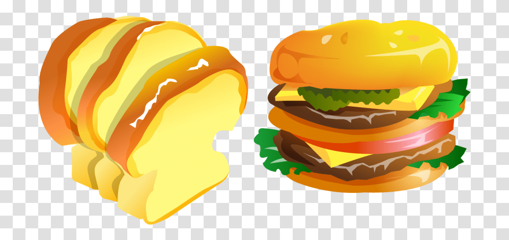 Hamburger Burger Cartoon, Food, Birthday Cake, Dessert, Hot Dog Transparent Png