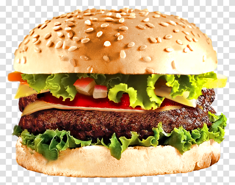 Hamburger Burger Image Burger Hamburger, Food Transparent Png